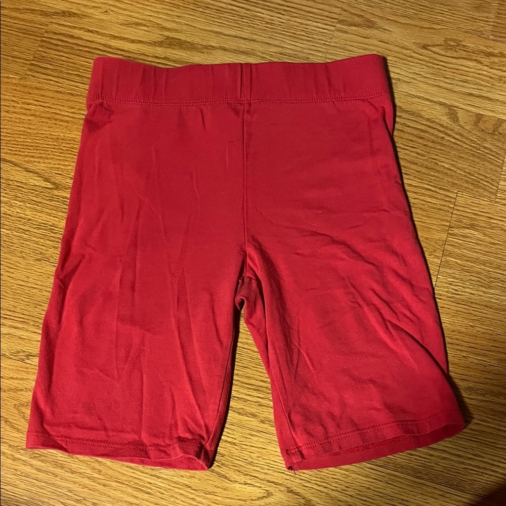 Forever 21 Red Bike Shorts
